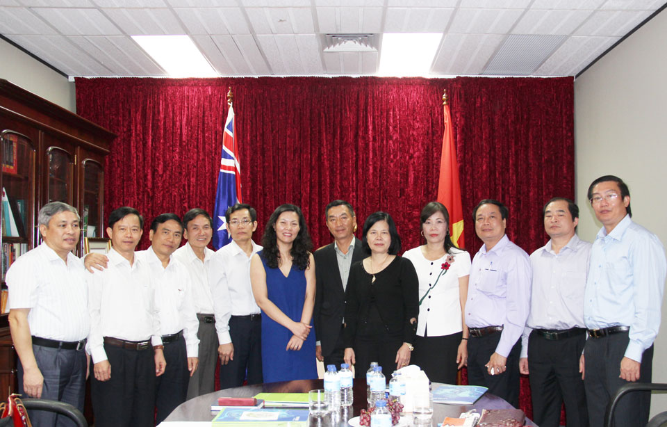 Investment promotion activities of Vinh Phuc delegation in Australia from December 5th -8th, 2014