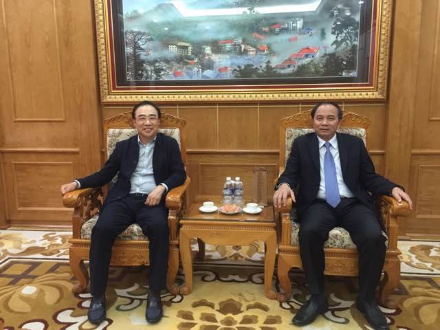 Chủ tịch UBND tỉnh Vĩnh Phúc tiếp và làm việc với Lãnh đạo Công ty TNHH Bang Joo – Hàn Quốc