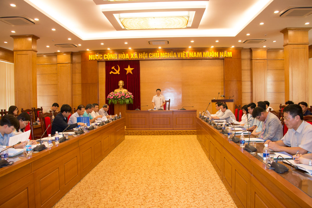 Phó Chủ tịch UBND tỉnh Lê Duy Thành làm việc với các doanh nghiệp FDI trên toàn tỉnh