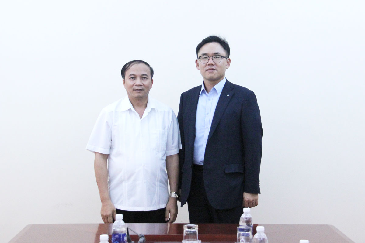 Trưởng đại diện Phòng Thương mại và Công nghiệp Hàn Quốc tại Việt Nam (KCCI) thăm và làm việc tại Vĩnh Phúc