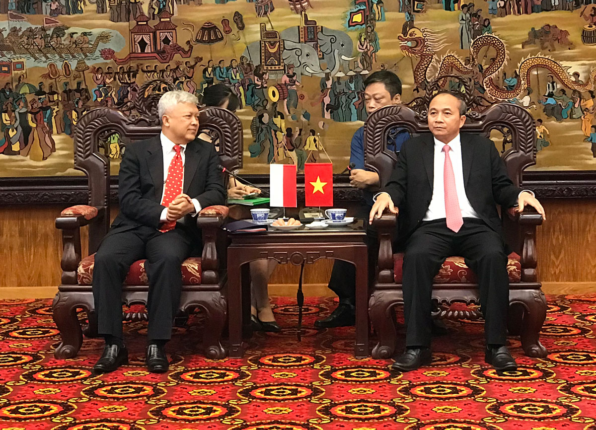 Chủ tịch UBND tỉnh Nguyễn Văn Trì tiếp Đại sứ đặc mệnh toàn quyền nước Cộng hòa Indonesia tại Việt Nam
