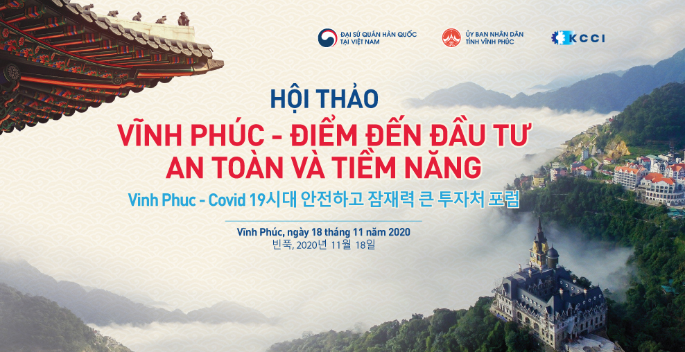 Hội thảo “Vĩnh Phúc – điểm đến đầu tư an toàn và tiềm năng”