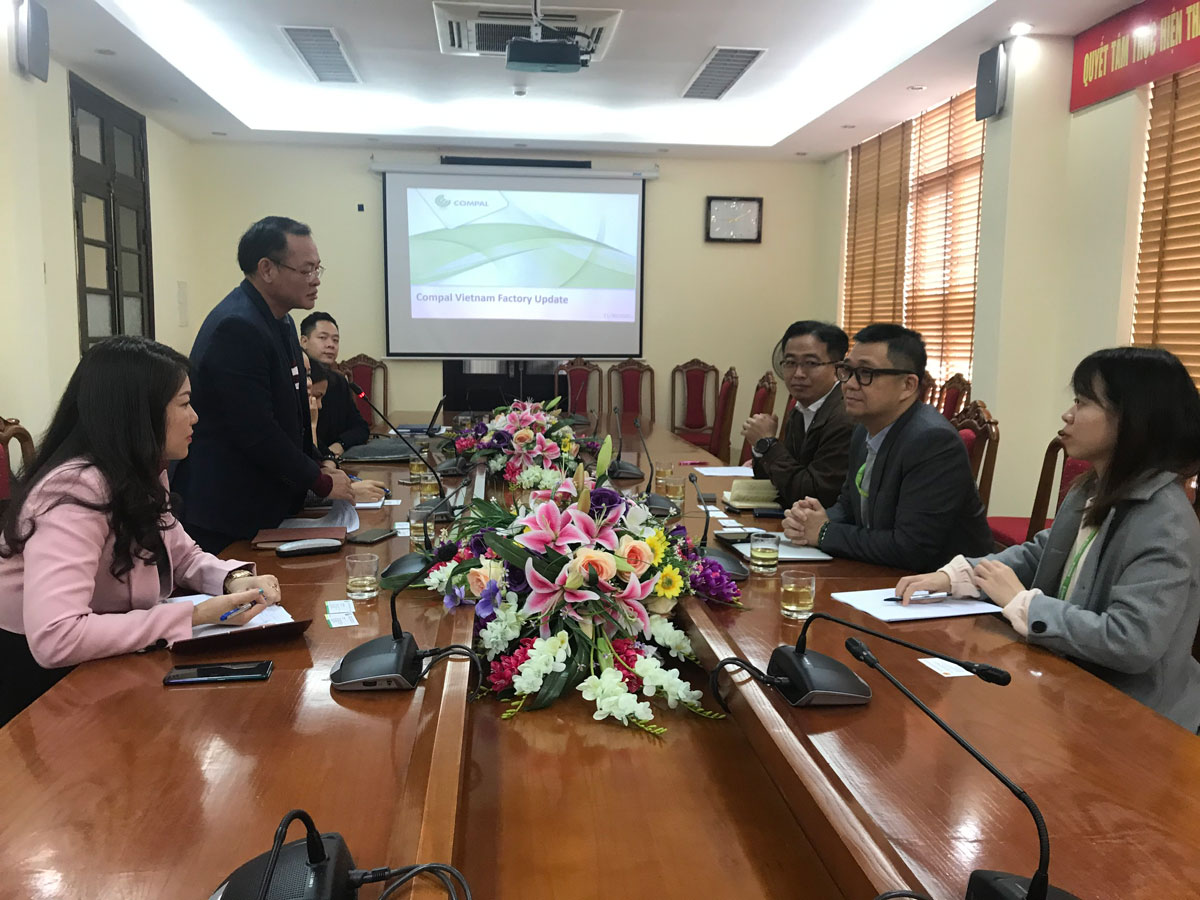 Tỉnh Vĩnh Phúc tăng cường công tác hỗ trợ doanh nghiệp Đài Loan