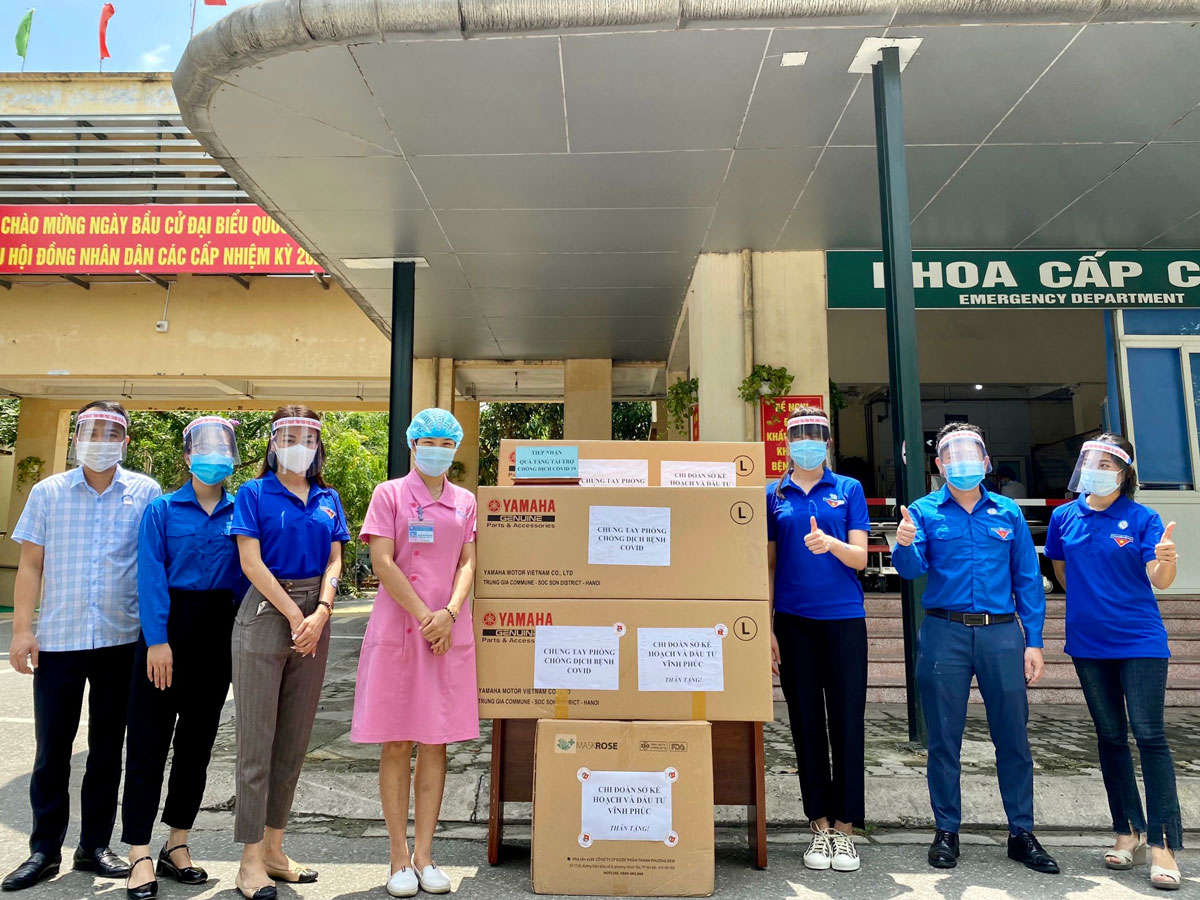 Chi đoàn Sở Kế hoạch và Đầu tư chung tay phòng chống dịch bệnh Covid-19