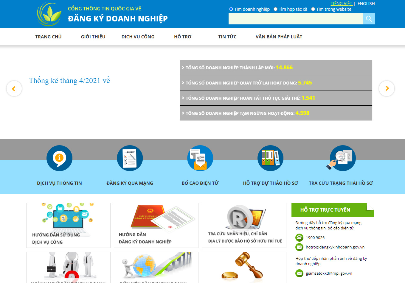 Sở Kế hoạch và Đầu tư tăng cường công tác hướng dẫn đăng ký kinh doanh qua mạng điện tử, thực hiện phòng chống dịch covid-19